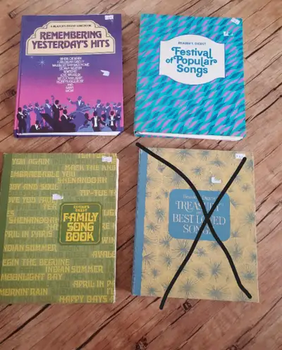 Vintage Reader’s Digest Music Books- Piano & Vocal- see desc, View more