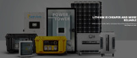 Plug & Play Off Grid Solar & Lithium Battery Systems