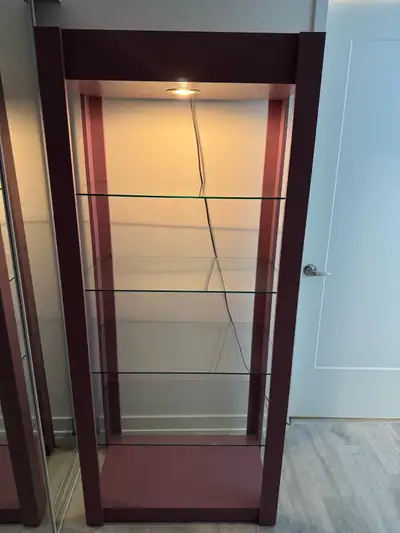 Bookshelf, shelving unit, glass, bookcase , View more