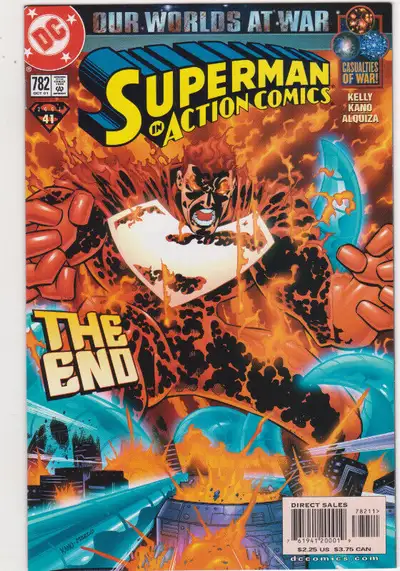 Superman in Action Comics (volume 1) 1938 - 2011, 2016 - current. Issues include #686, 693, 781, 782...