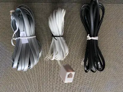 Telephone extension cables, View more