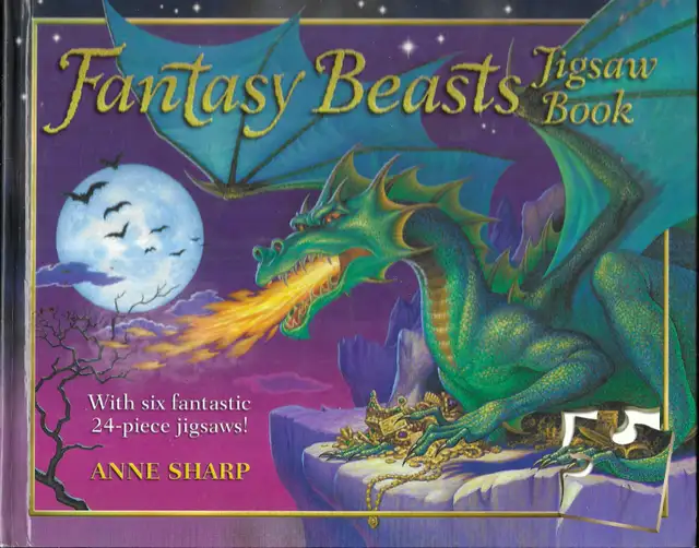 FANTASY BEASTS JIGSAW BOOK: Six 24-piece UNUSED Jigsaw Puzzles in Children & Young Adult in Ottawa - Image 2