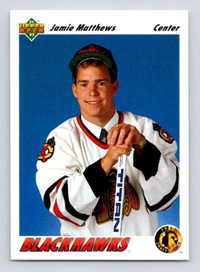 JAMIE MATTHEWS .... ONLY ROOKIE CARD .... 1991-92 Upper Deck