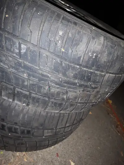 Cleaning out massive tire collection from the garage. 195/55/R16 Michelin PilotSport N53 with decent...