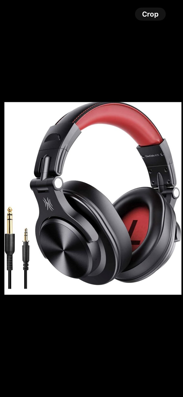 OneOdio Bluetooth Over Ear Headphones, Studio Headphones with Sh in Headphones in Hamilton - Image 3