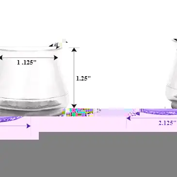 BRAND NEW-16 Pcs of (XL) high transparency furniture leg cover in Multi-item in Mississauga / Peel Region - Image 6