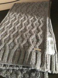 NEW Michael Kors Striped Cable Muffler