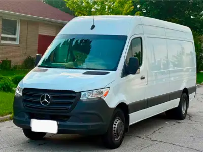 2019 Mercedes-Benz Sprinter 4500 Diesel Dual Real Wheel High Roof Extended Engine and transmission v...