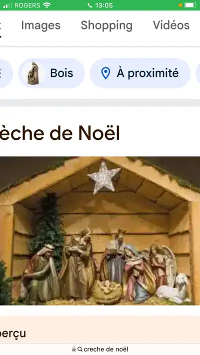 cherche creche de noel a donner svp, View more