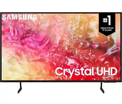 SAMSUNG 55-Inch Crystal UHD DU7100 Series with Crystal Processor, View more