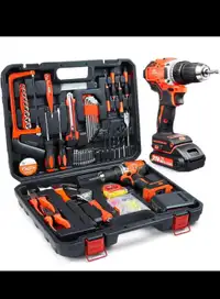 21V MAX Cordless Drill Set, 531in-lbs Electric Power Drill Drive