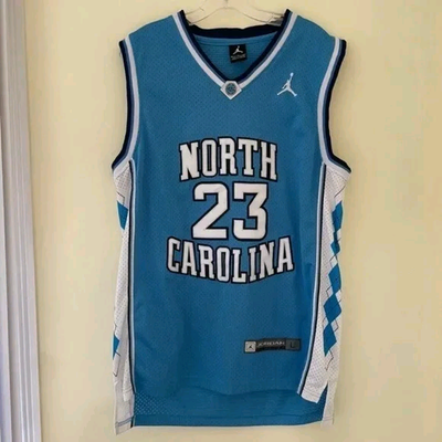 New North Carolina Michael Jordan #23 Blue Large Jersey, View more