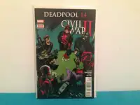 Civil War II Deadpool # 14 Marvel comics Bonus Digital Edition