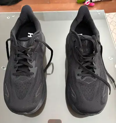 Mens Hoka Clifton Running Shoe (Size 8.5, Extra Wide 4E), View more