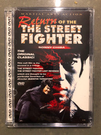 Return of the Street Fighter DVD