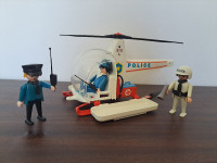 Playmobil - Ensemble 3144 vintage : hélicoptère