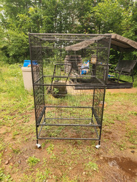 Cage volière pour oiseaux