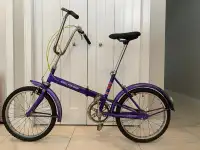 Refurbished Vintage CCM Folding Bike