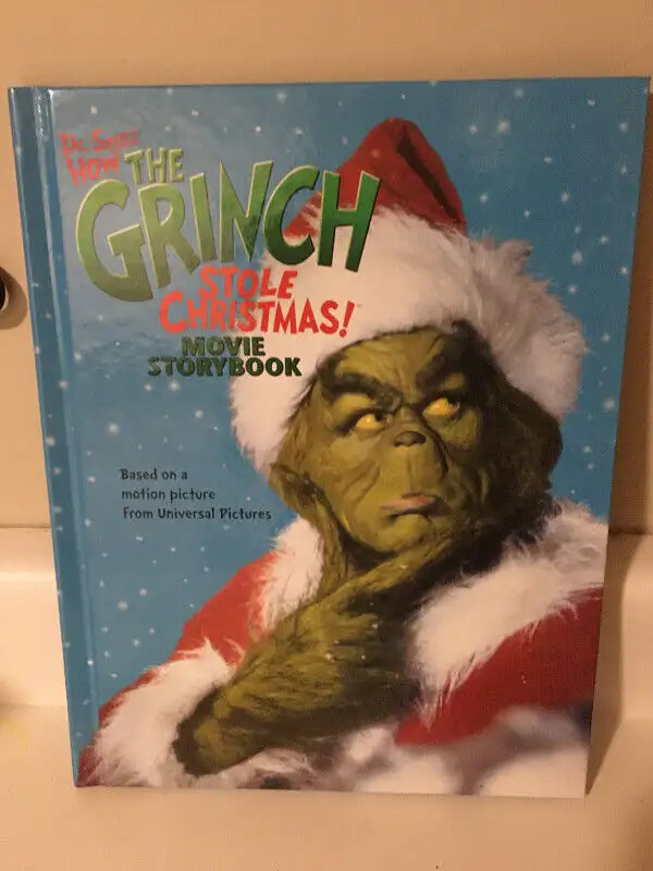 Dr Seuss How the Grinch Stole Christmas! Movie Storybook - $10 in Children & Young Adult in Oakville / Halton Region