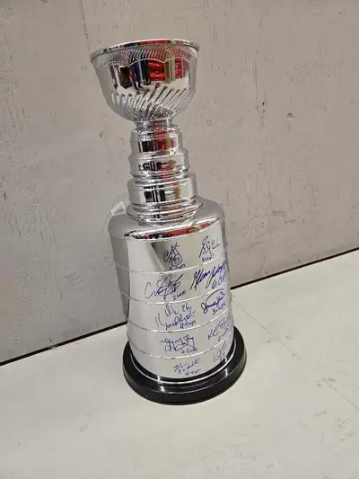 2' Stanley Cup Signed, View more