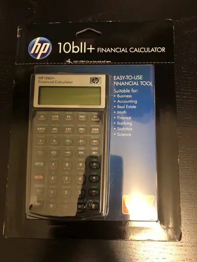 Brand new never used But Packaged was opened HP financial calculator. Accepted for exams and perfect...