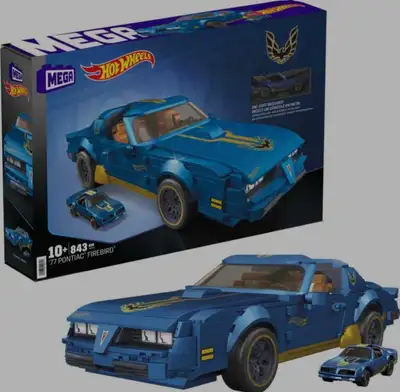 MEGA Hot Wheels '77 Pontiac Firebird (1:18 Scale), View more