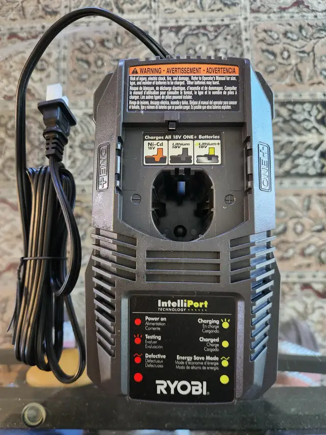 Ryobi 18V ONE+ battery charger - brand new