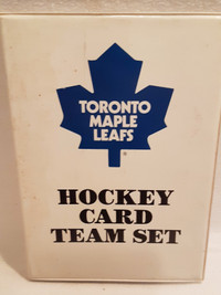 Toronto Maple Leafs 1990-91 - Pro Set Hockey Cards
