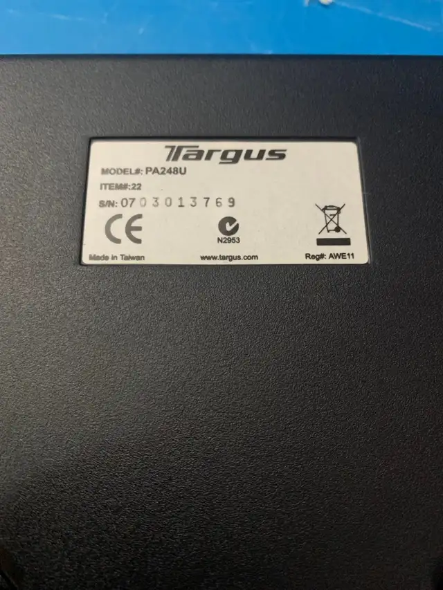 Targus Laptop 2 Fan Chill Mat for PC Mac Gaming Laptop- PA248U  in Laptop Accessories in Markham / York Region - Image 9
