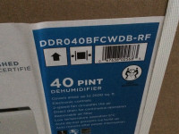 Danby dehumidifier 40 pint-new and unused