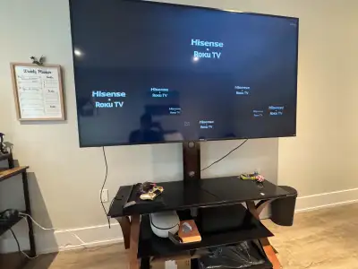 Tv with big Cabinet 75 inch , View more