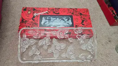 Georgina Glass Tray, View more