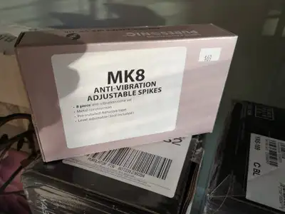 Puresonic MK8 Anti-Vibration Adjustable Spikes, View more