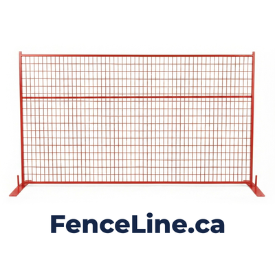 Temporary Fence Panel Set – Commercial Duty – 6ft x 10ft – New, View more