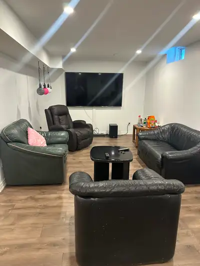 Hello, up for rent shared room in a basement detached house. Room, living room and full washroom. In...