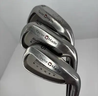 Taylormade SuperSteel Burner 5 6 8 Irons R Flex RH, View more
