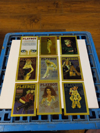 Non Sports Cards Playboy Chromium MINT Lot of 21 1980s.90s