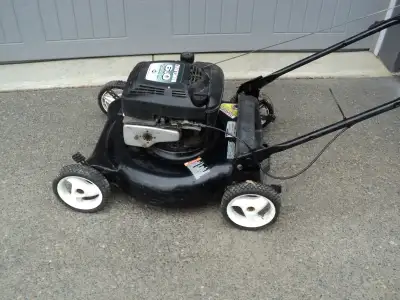 6HP Briggs + Stratton Lawn Mower Rear + Side Discharge $160 firm, View more
