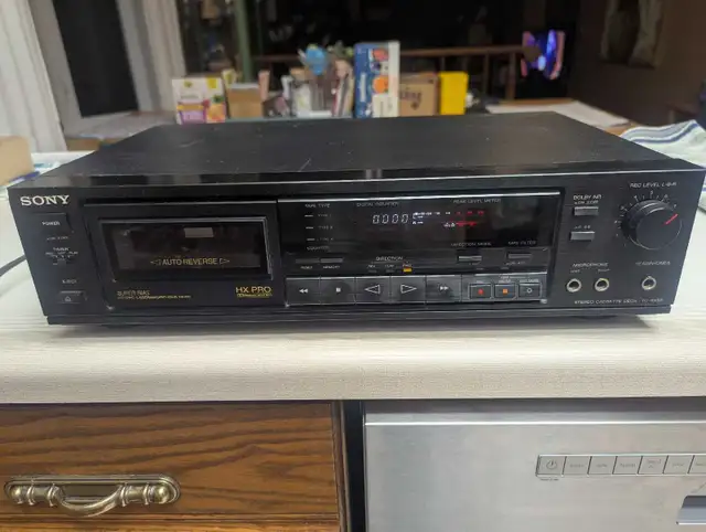Sony TC-RX55 (ES) Cassette Deck in Stereo Systems & Home Theatre in Strathcona County - Image 2