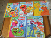 Sesame Street Coloring Books all for $5
