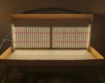 MEIJIU 240W LED Grow Light – Full Spectrum, Dimmable, View more