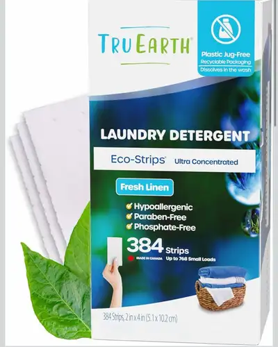 Tru Earth Compact Dry Laundry Detergent Sheets, Bulk, up to 768, View more