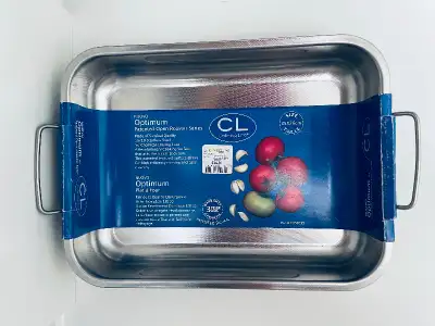 Stainless steel roasting pan, View more
