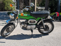 1973 Honda ST90 Mighty Green