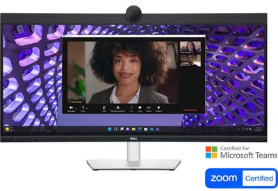 Dell 34inch monitor (P3424web) with camera, View more
