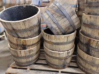 Looking for Whiskey Barrels to use as planters!