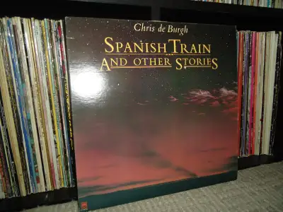 CHRIS DE BURGH VINYL RECORD LP: SPANISH TRAIN & OTHER STORIES!, View more