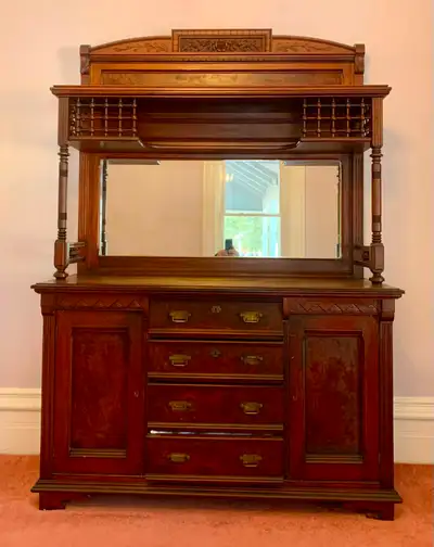 LARGE ANTIQUE SIDEBOARD, View more