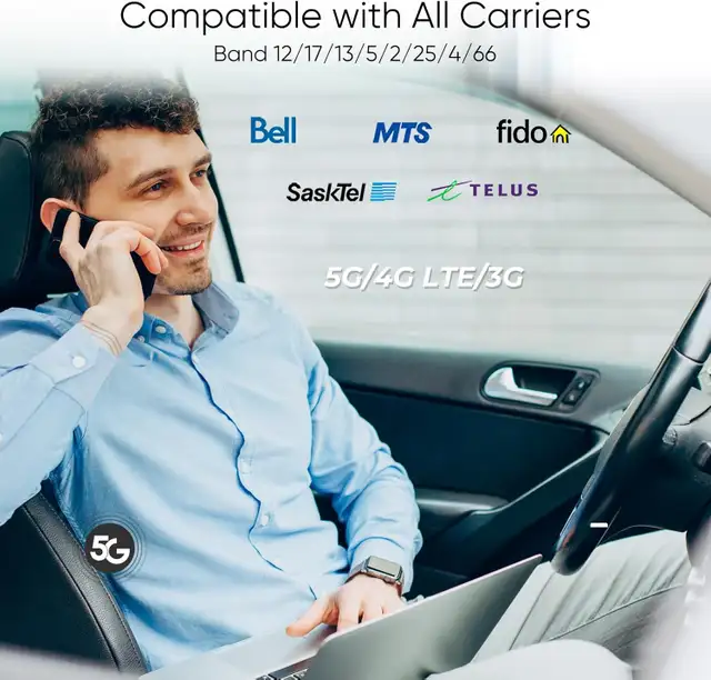 SignalBrick Cell Phone Booster for Car, SUV, – 5G 4G LTE, in General Electronics in Oshawa / Durham Region - Image 6