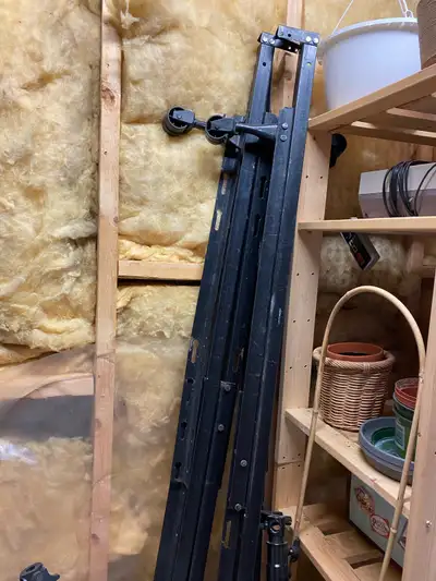 Two base metal bed frames for grabs. Let me know if you want them.